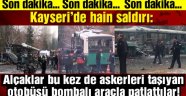 Son dakika: Kayseri’de patlama