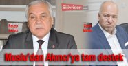 Muslu’dan Akıncı’ya tam destek!