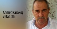 Ahmet Karakoç vefat etti