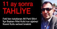 AK Parti'li Kutlu'nun kardeşi tahliye edildi