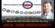 Darbe seviciler kaybetti