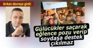 Eğlenir gibi protesto olmaz