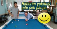 Haberim yokmuş gibi çek panpa