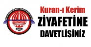 Kuran-ı Kerim ziyafetine davetlisiniz