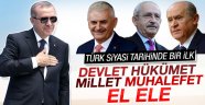 Liderler mitinginde milletle buluşuyor