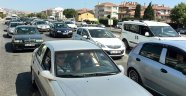 Selimpaşa'da bayram trafiği