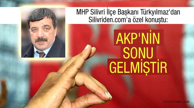 Türkyılmaz: AKP'nin sonu gelmiştir