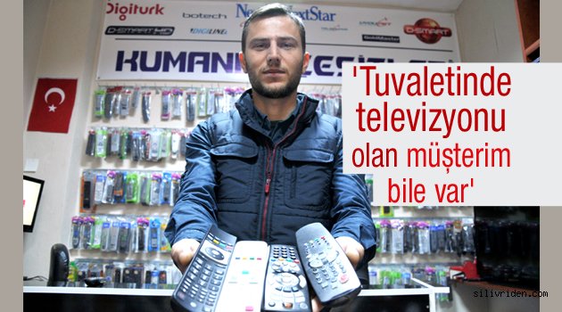 'Tuvaletinde televizyonu vardı'