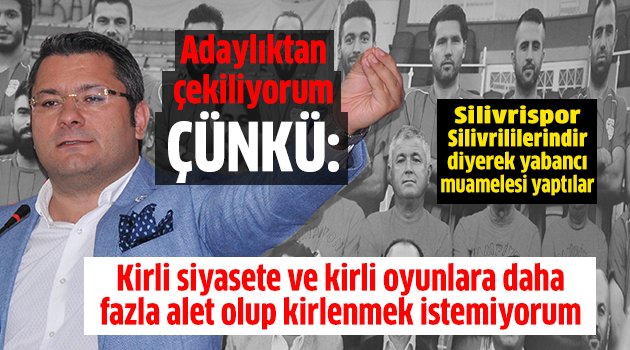 Ümit Kalko Silivrispor'u bırakmak zorunda kaldı