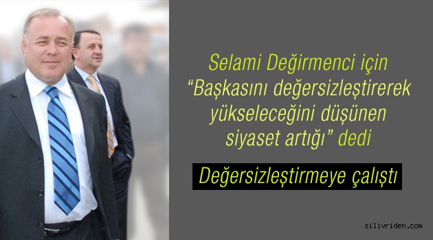 Ustasına siyaset artığı dedi